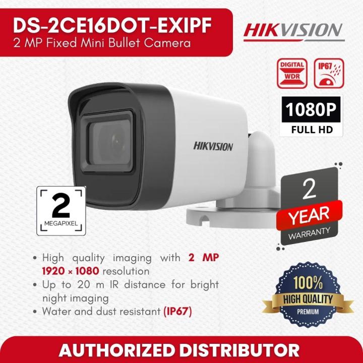 CAMERA Hikvision EXTERIEUR 2MP