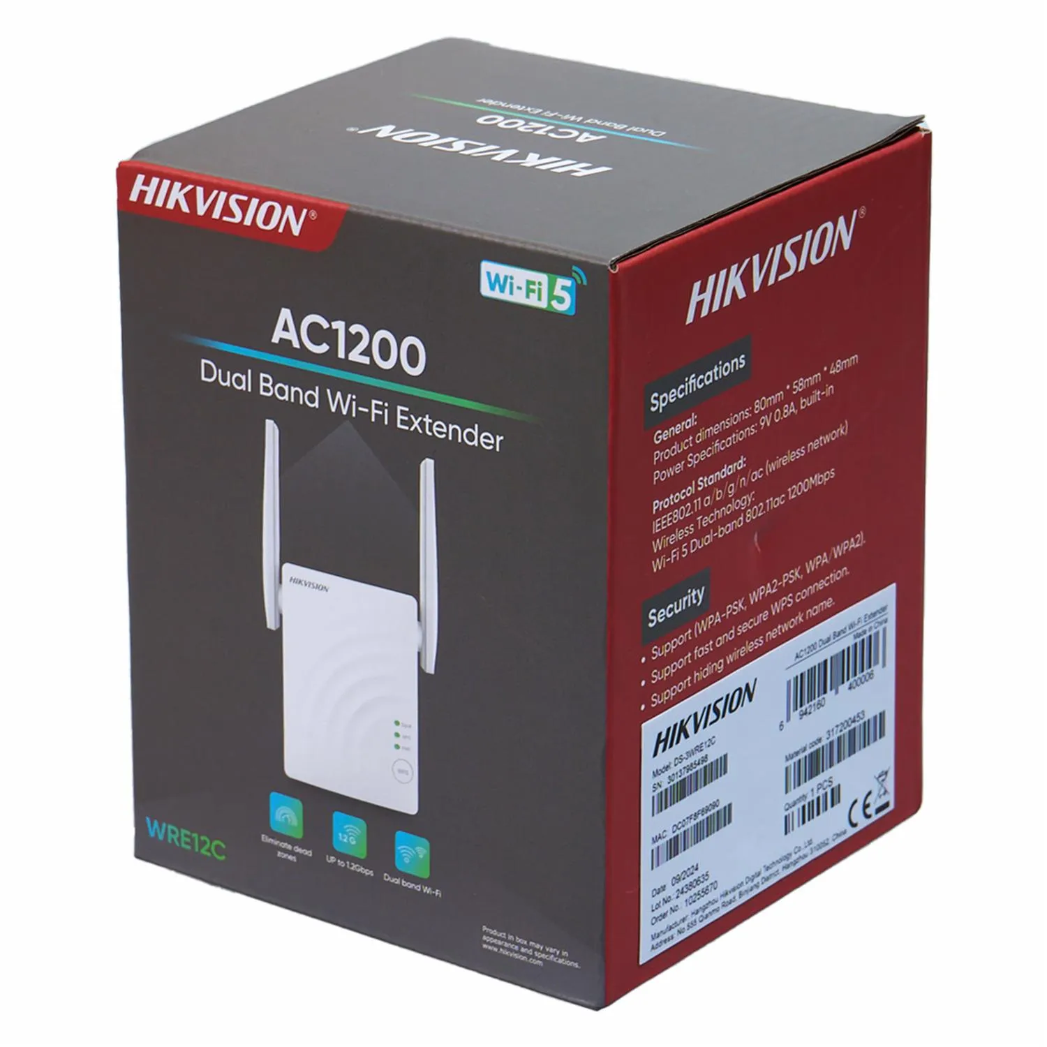 REPETER HIKVISION AC1200